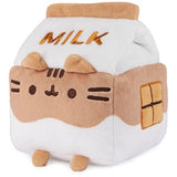 GUND Pusheen Chocolate Milk Plush Cat Stuffed Animal for Ages 8 and Up, Brown/White, 6”