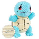 Pokémon 8" Squirtle Corduroy Plush - Officially Licensed - Quality & Soft Stuffed Animal Toy - Limited Edition - Add Squirtle to Your Collection! - Great Gift for Kids, Boys, Girls & Fans of Pokemon