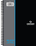 Canson Artist Series Mix Media Paper Pad for Wet or Dry Media, Dual Surface- Fine or Medium, Side