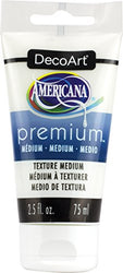 Deco Art Texture Americana Premium Acrylic Medium Paint Tube 2.5oz