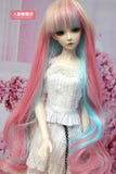 BJD Doll Hair Wig 8-9 inch 20-22cm 1/3 SD DZ DOD LUTS Rainbow