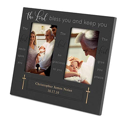 Things Remembered Personalized The Lord Double Opening Frame with Engraving Included