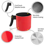 Premium Soy Melt Making Kit - DIY Set Creates 6 Delightfully Scented Melts by Essential Reserve with Orange Bliss & Vanilla Dreams (Red Pitcher)