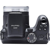 Kodak PIXPRO Astro Zoom AZ421-BK 16MP Digital Camera, 42X Optical Zoom, 3" LCD Black Bundle with Lexar Professional 633x 32GB SDHC Memory Card and Deco Gear Camera Bag (Small) with Accessory Kit