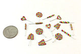 Lollipop Miniature Candy Lollipop Dollhouse Candy. (11 pieces) Miniature Lollipop 1:12.