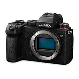 Panasonic LUMIX S5 4K Mirrorless Full-Frame L-Mount Camera (Body Only) with S-R2060 LUMIX S 20-60mm Lens and Extra Panasonic DMW-BLK22 Battery Bundle (3 Items)