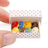 Odoria 1:12 Miniature Food Donut Box Dollhouse Kitchen Accessories