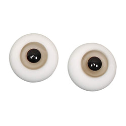 Fityle 14mm Safety Eyes Acrylic Eyeballs for Night Lolita 1/4 BJD Doll for Dollfie Bears DIY Making Custom Accessories Light Gray Iris