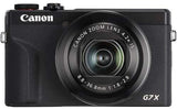 Canon PowerShot G7 X Mark III Camera w/ 1 Inch Sensor & 4k Video - Wi-Fi & Bluetooth Enabled (Black) & LED Video Light, 64GB Transcend Memory Card, Extra Battery + Commander Optics Accessory Bundle