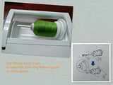 Simthreads 12 Multi Color/Variegated Color Embroidery Machine Thread 1000 Meters Each for Janome