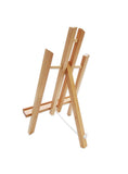 Mont Marte Small Desk Easel Made of Beech Wood - Small - Compact Easel - Ideal Wooden Easel for The Presentation of Canvas and Frames up to 11.8 in - Perfect for Events, Exhibitions and Conventions