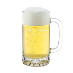 Things Remembered Personalized 16-OZ. Glass Beer Mug with Engraving Included