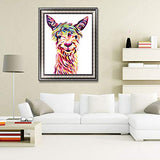 Diamond Painting Llamas 16X20 inches 5D DIY Full Round Drill Rhinestone Embroidery for Wall Decoration