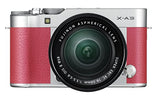 Fujifilm X-A3 Mirrorless Camera XC16-50mm F3.5-5.6 II Lens Kit - Pink