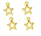 Yansanido Alloy Antique Stars Cute Charms Pendants for Making Bracelet and Necklace (Stars 50pcs