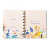Spiral Journal by Compendium: Life is Beautiful – A Spiral Notebook with 192 Lined Pages, College Ruled, 7” x 9.25”