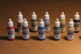Micro-Mark Basic Color Paint Set Bundle Acrylic Basic Color Paint Set with Paint Mixer