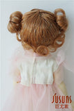 JD325 6-7inch 16-18CM Double Flower Valley BJD Wigs 1/6 YOSD Kanekalon Doll Accessories