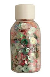 Sequin & Bead Assorted Mixes For Crafts 75 grams - Spring Blossoms - 3 Bottles