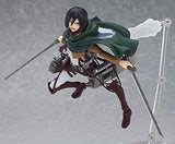 Attack On Titan Figma Mikasa Ackerman Anime Figures Garage Kit-Action Figure With Accessories And Movable Joints Anime Character Model Pvc Material St...