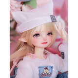 KDJSFSD BJD Doll 1/6 Pretty Girl 34cm Ball Jointed Dolls Action Full Set Figure SD Doll with Clothes Wig Shoes Hat