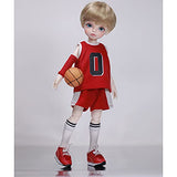 Y&D BJD Doll 1/6 11.2 inch 28.5CM with Clothes Shoes Socks Wig, Full Set Handsome Boy Jointed Doll for 6 Year Old Girl and up, Gift for Birthday, Wedding