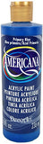 Americana Primary Color Set- 8 ounce- Red, Yellow and Blue Acrylic Paints