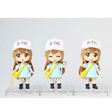 PLL Cells at Work Action Figure Platelet Nendoroid Anime Figure Statue PVC Decorations 3 Piece