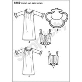 Simplicity 8162 Women's 18th Century Undergarments Historical Costume Sewing Pattern, Sizes 6-14