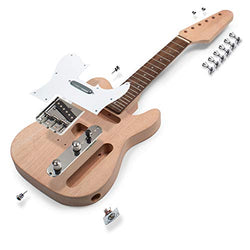 StewMac Mini T-Style Electric Guitar Kit, DIY Build Your Own Kit