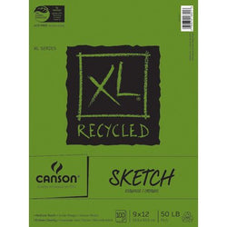 XL Recycled Sketch Pads [Set of 6] Size: 9" x 12"