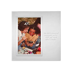 Things Remembered Personalized Silver Uptown 4 x 6 Portrait Frame with Engraving Included