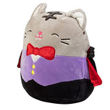 Squishmallows 8" Tally The Cat Vampire - Official Kellytoy Halloween Plush - Cute and Soft Stuffed Animal Toy - Great Gift for Kids