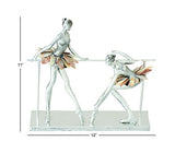 Deco 79 44276 Ps Ballet Dan Ceramics 12" W, 11" H