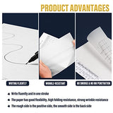 200 Sheets Tracing Paper A4 Size Translucent Tracing Paper Sketching Printing Art Tracing Paper for Pencil Marker Ink Comic Drawing Animation Sketching Drawing