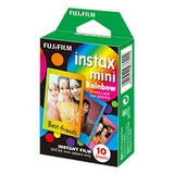 Fujifilm Instax Mini Film Rainbow - Staind Glass - Shiny Star Film -10 Sheets X 3 Assort