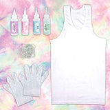 Fashion Angels Pastel Tie Dye Kit- (12713) DIY Tank Top Tie Dye Set, Includes Non Toxic Dyes, Tank Top, Gloves, and Elastic Bands, Recommended for Ages 8 and Up, Multi