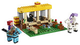 LEGO Minecraft The Horse Stable 21171 Building Kit; Fun Minecraft Farm Toy for Kids, Featuring a Skeleton Horseman; New 2021 (241 Pieces)