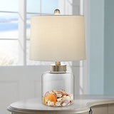 Glass Canister Small Fillable Accent Lamp