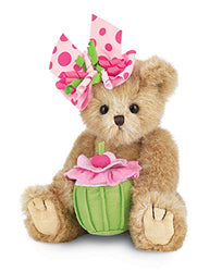 Bearington Casey Cupcake Birthday Teddy Bear 10"