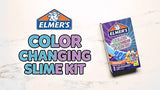 Elmer's Color Changing Slime Kit 5 Piece Kit, Blue/Purple + Yellow/Red & Elmer’s Fluffy Slime Kit | Slime Supplies Include Elmer’s Translucent Color Glue, 4 Count