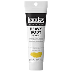 Liquitex Professional Heavy Body Acrylic Paint 2-oz tube, Cadmium Yellow Medium
