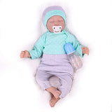 Kaydora Reborn Baby Dolls Boy, 22 Inch Realistic Sleeping Newborn Baby Doll, Handmade Weighted Silicone Reborn Dolls That Look Real