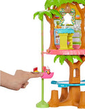 Enchantimals Junglewood Cafe Playset (-2 feet) with Peeki Parrot Doll (6-inch) and 15+ Removable Accessories  [Amazon Exclusive]