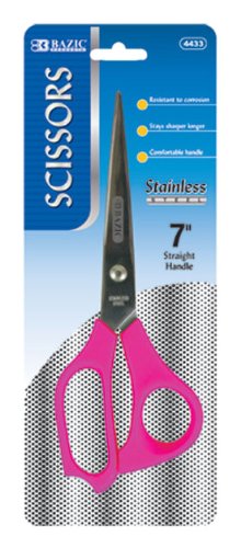 BAZIC 7" Stainless Steel Scissors
