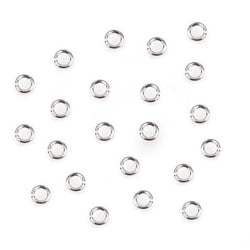 Bulk Buy: Darice DIY Crafts Jump Rings 16 Gauge Sterling Silver Plated 6mm (3-Pack) SPL1015