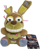 IMEDGOG 3Pack Five Night Plushies 7inch Five Night Plush Toys - Light Springtrap Bonnie Foxy Toy Bonnie Stuffed Animal Doll Foxy Plush(3PCS)