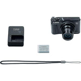 Canon PowerShot SX740 HS Digital Camera (Black) - International Model + Canon Case + 32GB SD Card