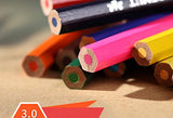 Muousco Coloured Pencils for Drawing Pencil Set 48 Wooden Lead Pencil Oil Drawing Set Professional School Art Supplies