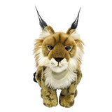 Wildlife Tree 9" Stuffed Lynx Bobcat Plush Floppy Animal Kingdom Collection